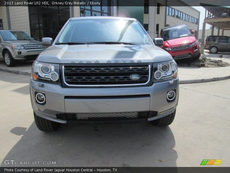 Orkney Grey Metallic / Ebony 2013 Land Rover LR2 HSE