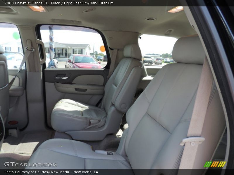 Black / Light Titanium/Dark Titanium 2008 Chevrolet Tahoe LT