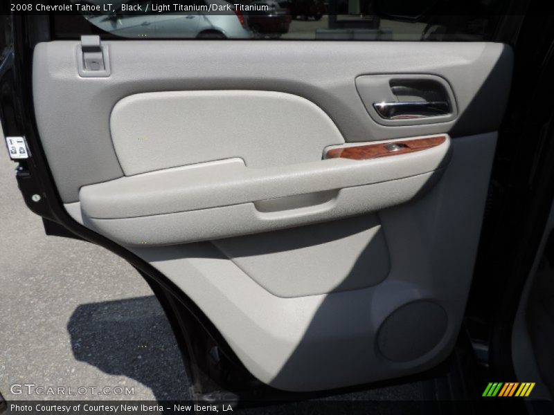 Black / Light Titanium/Dark Titanium 2008 Chevrolet Tahoe LT