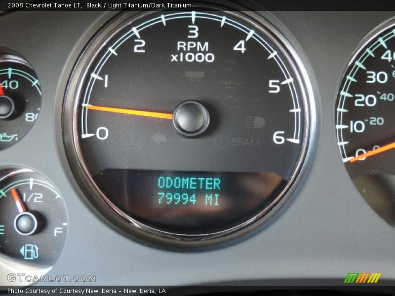 Black / Light Titanium/Dark Titanium 2008 Chevrolet Tahoe LT