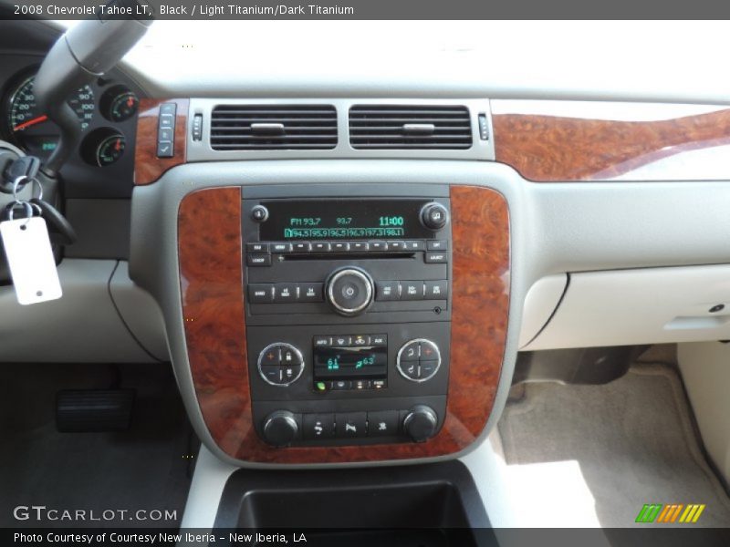Black / Light Titanium/Dark Titanium 2008 Chevrolet Tahoe LT