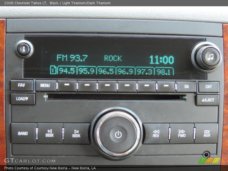 Black / Light Titanium/Dark Titanium 2008 Chevrolet Tahoe LT