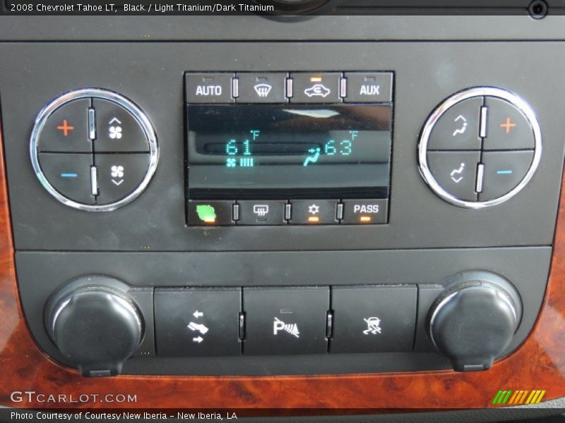 Black / Light Titanium/Dark Titanium 2008 Chevrolet Tahoe LT