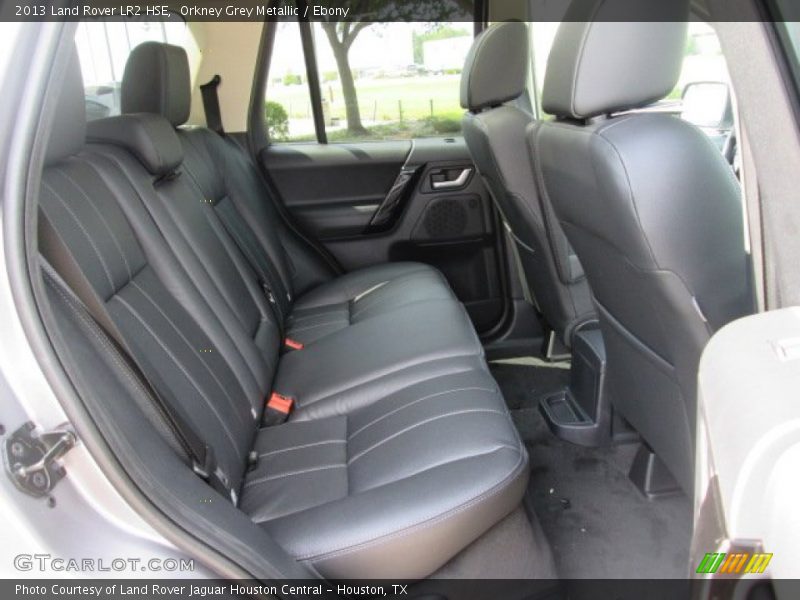 Rear Seat of 2013 LR2 HSE