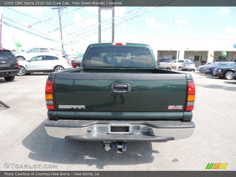 Polo Green Metallic / Neutral 2005 GMC Sierra 1500 SLE Crew Cab