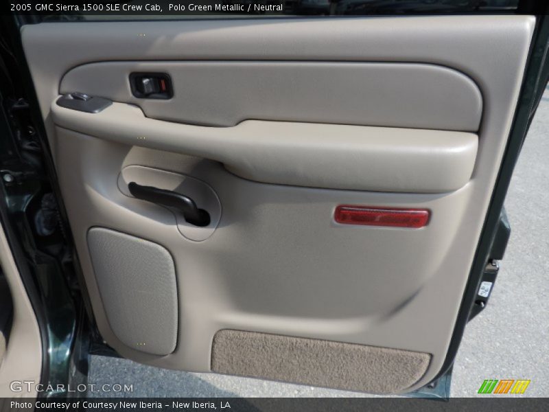 Polo Green Metallic / Neutral 2005 GMC Sierra 1500 SLE Crew Cab