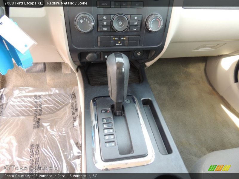 Redfire Metallic / Stone 2008 Ford Escape XLS