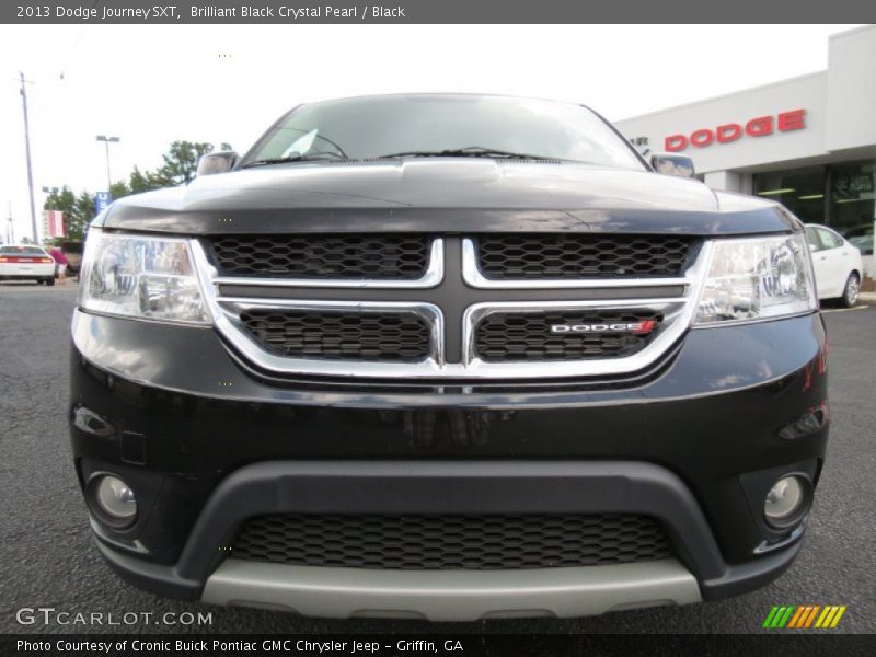 Brilliant Black Crystal Pearl / Black 2013 Dodge Journey SXT