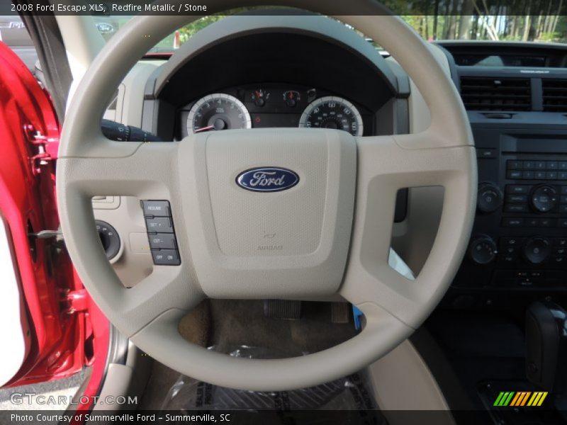 Redfire Metallic / Stone 2008 Ford Escape XLS