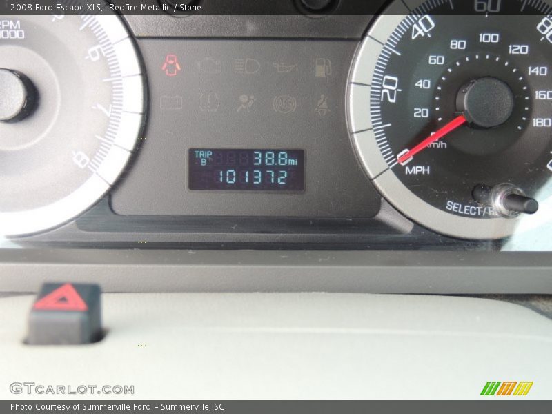 Redfire Metallic / Stone 2008 Ford Escape XLS