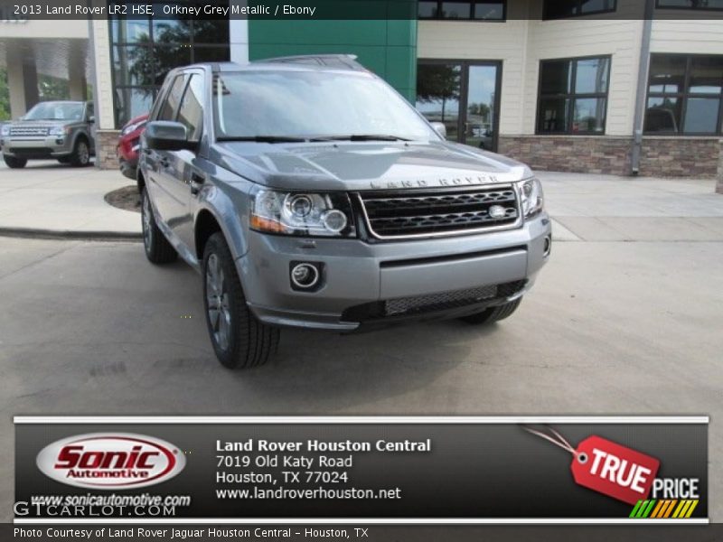 Orkney Grey Metallic / Ebony 2013 Land Rover LR2 HSE