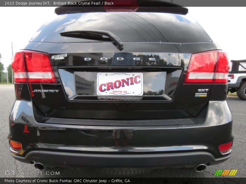 Brilliant Black Crystal Pearl / Black 2013 Dodge Journey SXT