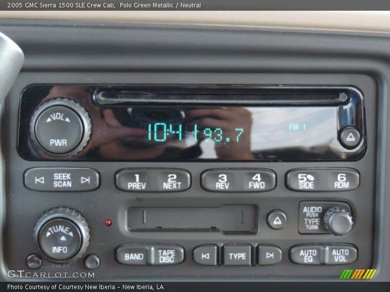 Polo Green Metallic / Neutral 2005 GMC Sierra 1500 SLE Crew Cab