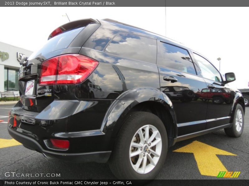 Brilliant Black Crystal Pearl / Black 2013 Dodge Journey SXT