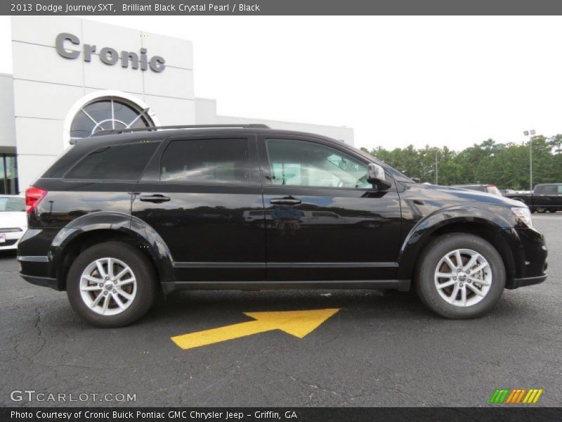 Brilliant Black Crystal Pearl / Black 2013 Dodge Journey SXT
