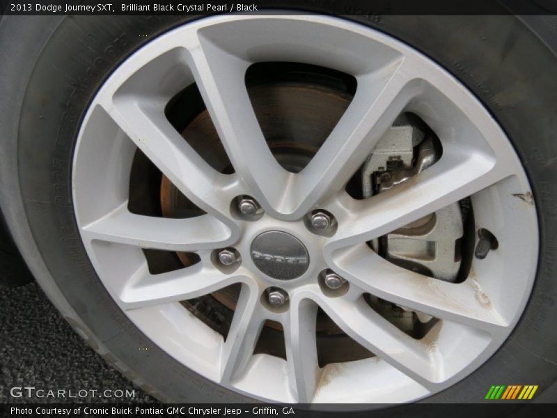 Brilliant Black Crystal Pearl / Black 2013 Dodge Journey SXT