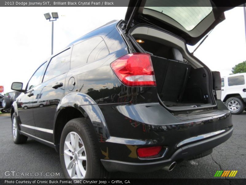 Brilliant Black Crystal Pearl / Black 2013 Dodge Journey SXT
