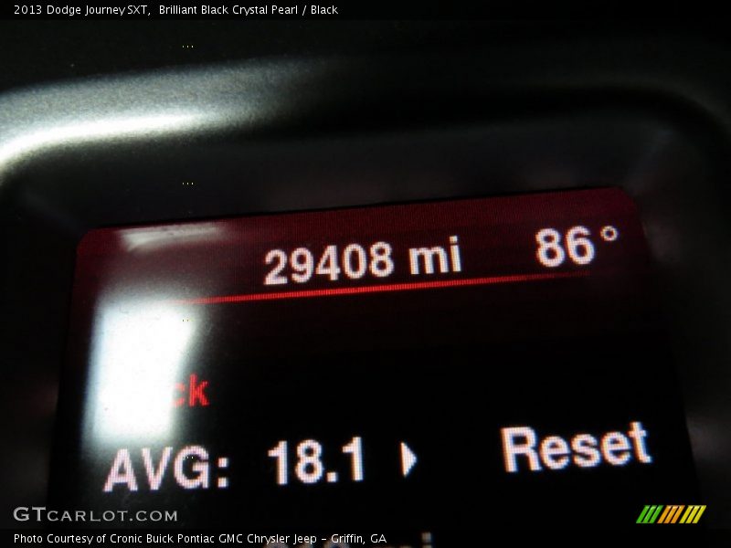 Brilliant Black Crystal Pearl / Black 2013 Dodge Journey SXT