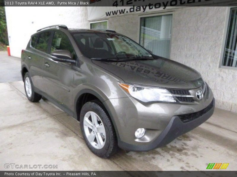 Pyrite Mica / Black 2013 Toyota RAV4 XLE AWD