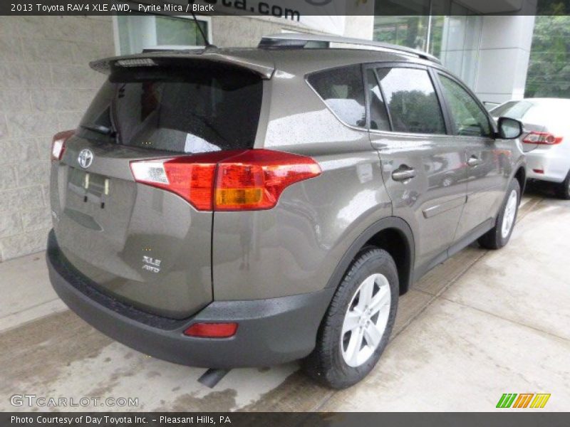 Pyrite Mica / Black 2013 Toyota RAV4 XLE AWD