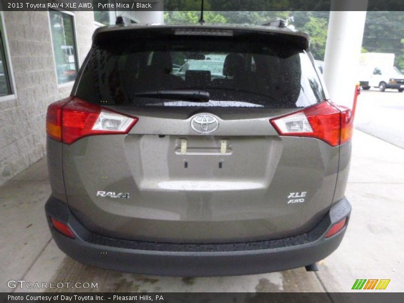 Pyrite Mica / Black 2013 Toyota RAV4 XLE AWD