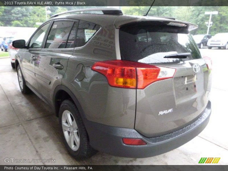 Pyrite Mica / Black 2013 Toyota RAV4 XLE AWD