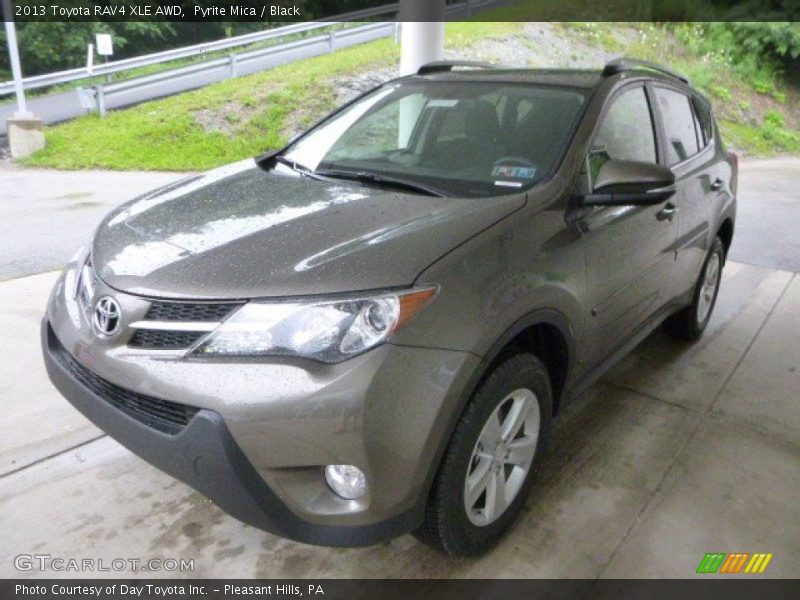 Pyrite Mica / Black 2013 Toyota RAV4 XLE AWD