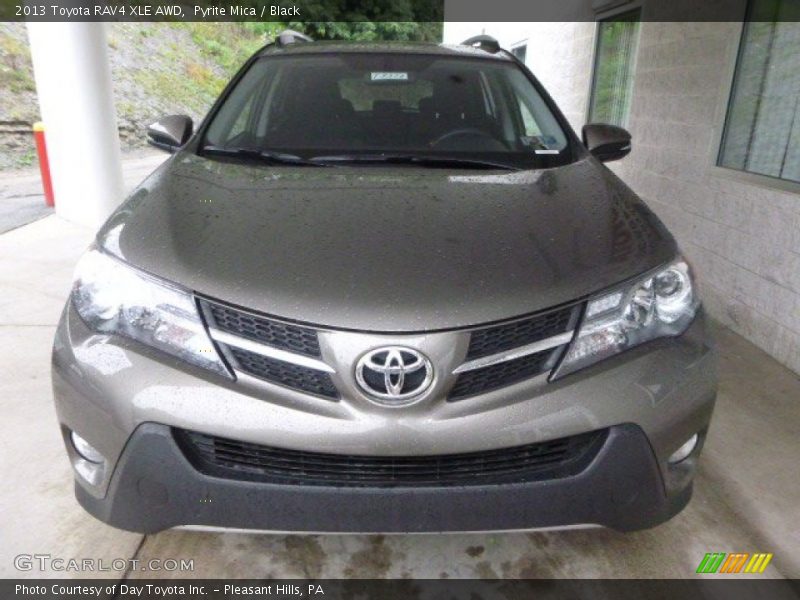 Pyrite Mica / Black 2013 Toyota RAV4 XLE AWD