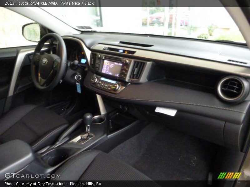 Pyrite Mica / Black 2013 Toyota RAV4 XLE AWD
