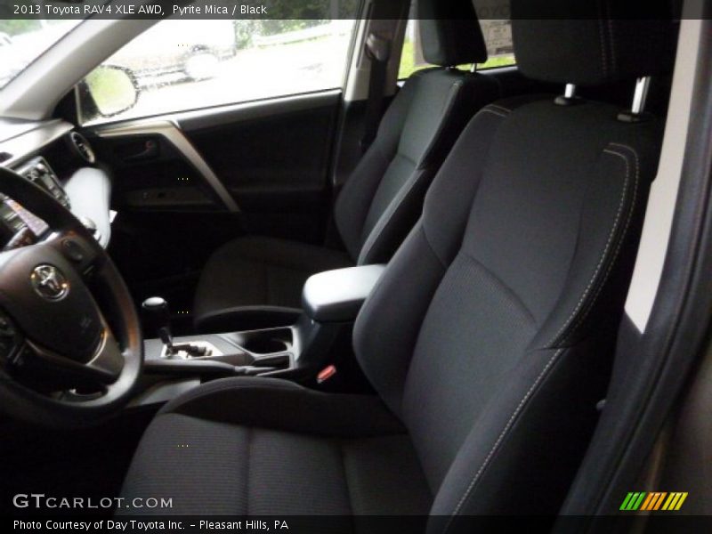 Pyrite Mica / Black 2013 Toyota RAV4 XLE AWD