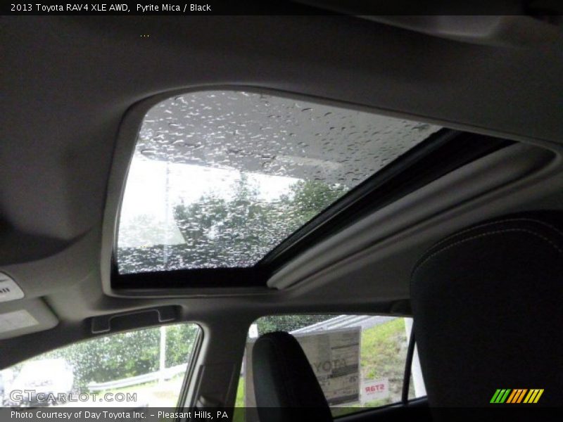 Pyrite Mica / Black 2013 Toyota RAV4 XLE AWD
