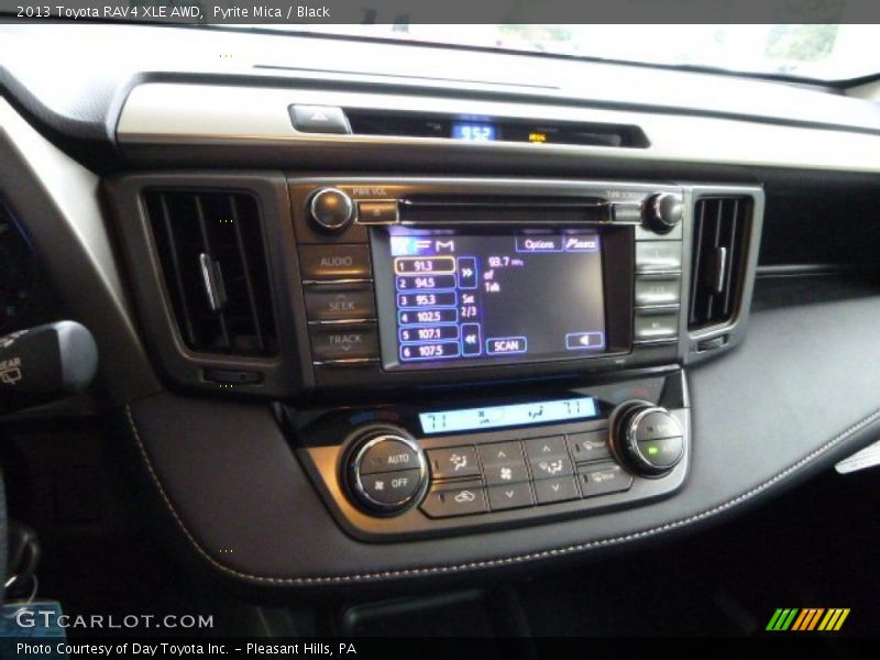 Pyrite Mica / Black 2013 Toyota RAV4 XLE AWD