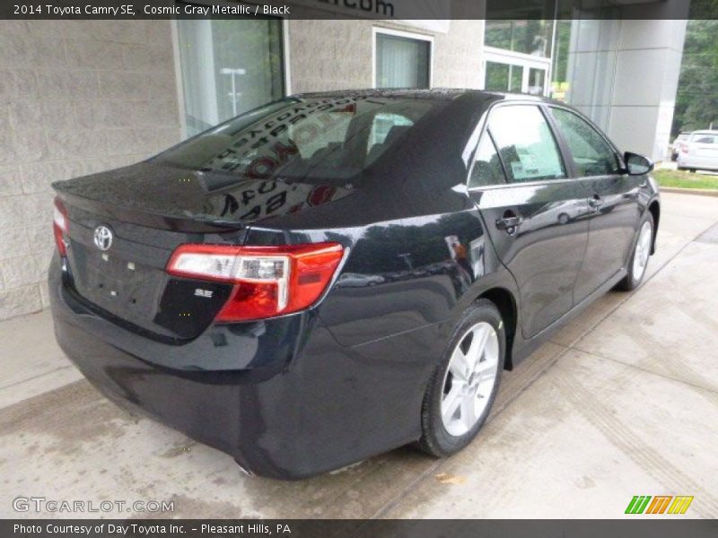 Cosmic Gray Metallic / Black 2014 Toyota Camry SE