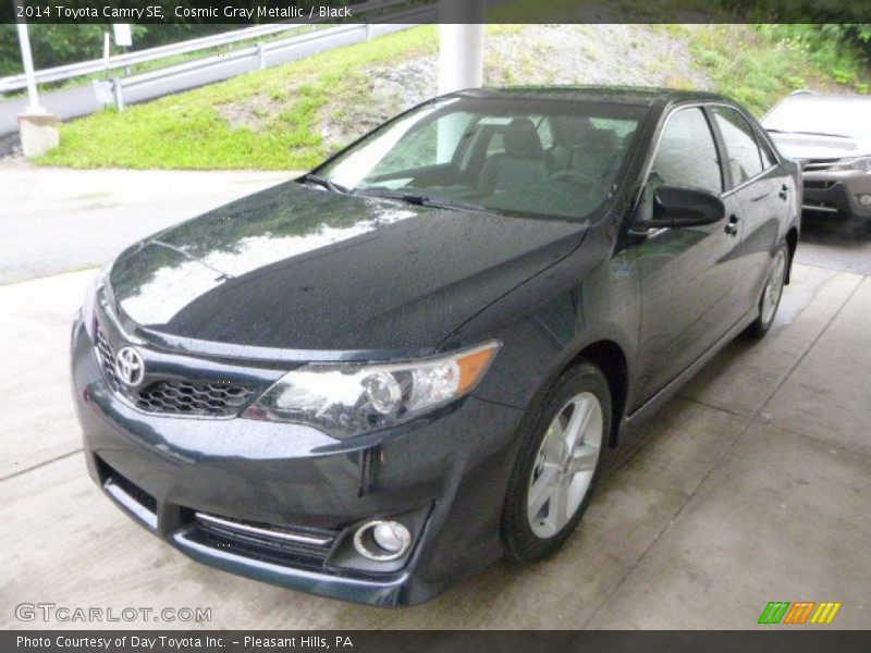 Cosmic Gray Metallic / Black 2014 Toyota Camry SE