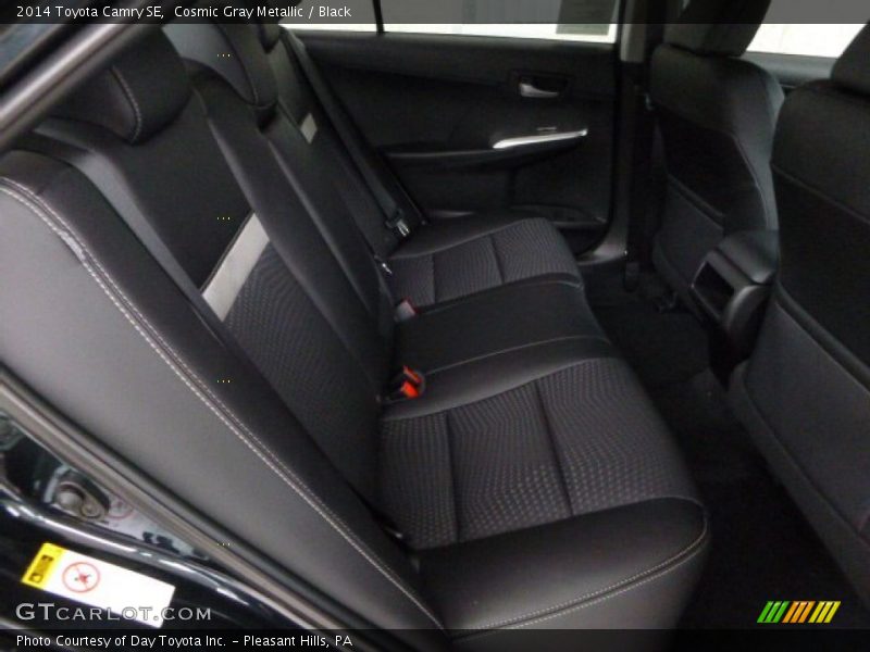 Rear Seat of 2014 Camry SE
