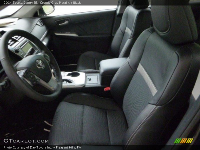 Front Seat of 2014 Camry SE