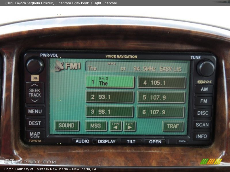 Phantom Gray Pearl / Light Charcoal 2005 Toyota Sequoia Limited
