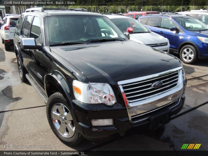 Black / Black 2006 Ford Explorer Limited 4x4