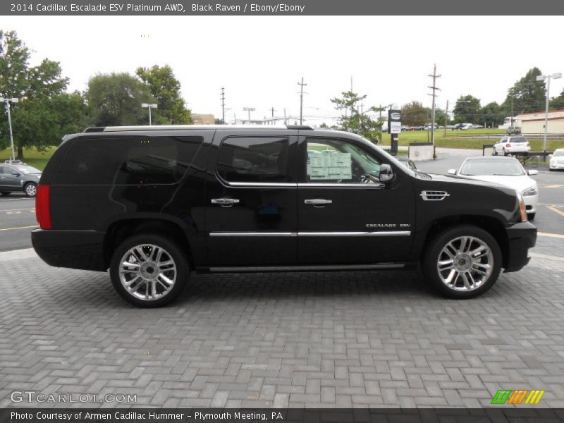  2014 Escalade ESV Platinum AWD Black Raven