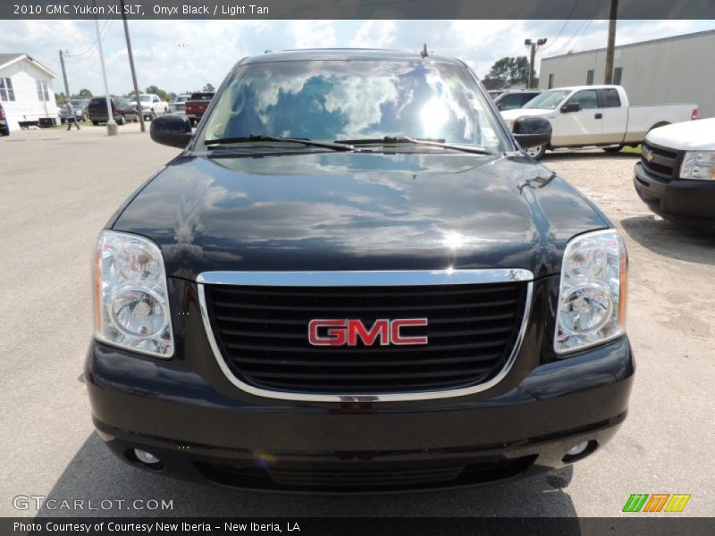 Onyx Black / Light Tan 2010 GMC Yukon XL SLT
