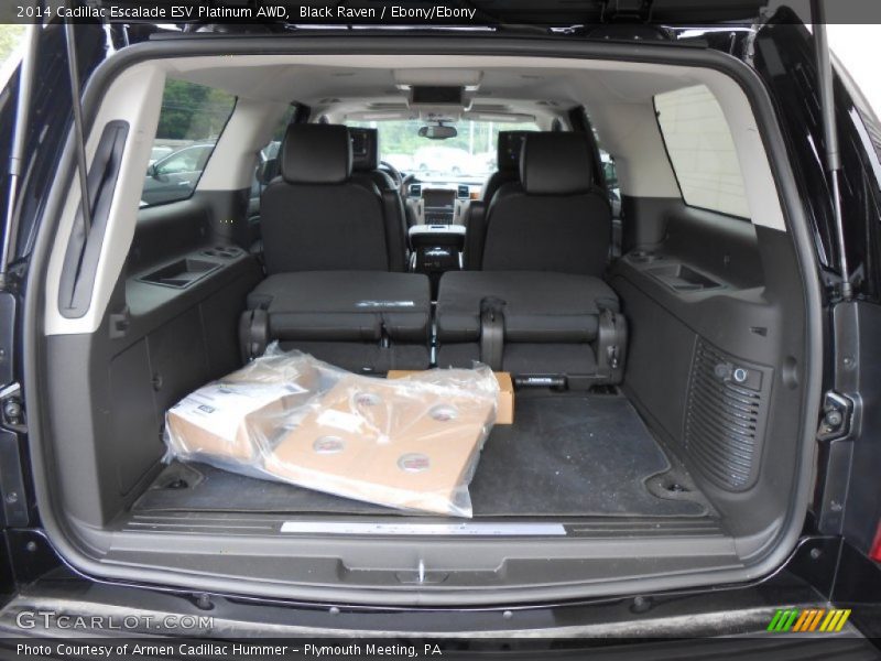  2014 Escalade ESV Platinum AWD Trunk