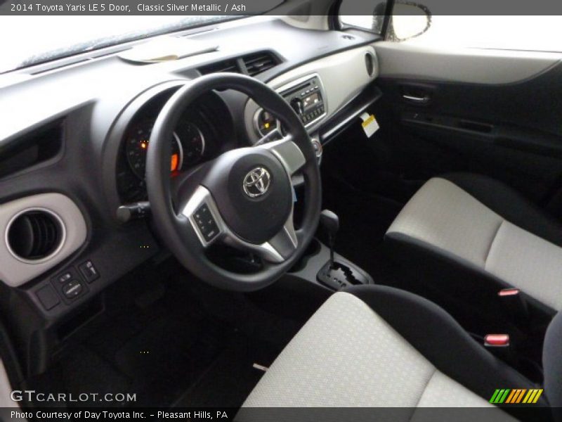 Classic Silver Metallic / Ash 2014 Toyota Yaris LE 5 Door
