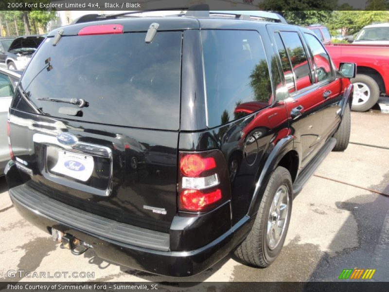 Black / Black 2006 Ford Explorer Limited 4x4