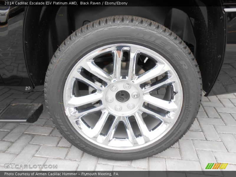  2014 Escalade ESV Platinum AWD Wheel