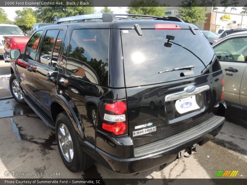 Black / Black 2006 Ford Explorer Limited 4x4
