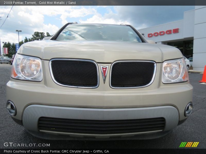 Gold Mist Metallic / Sand 2009 Pontiac Torrent