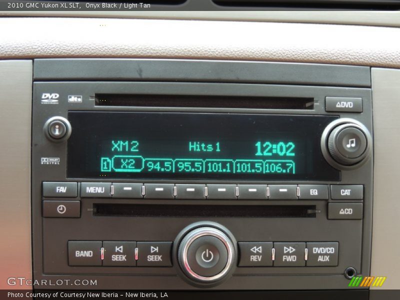 Onyx Black / Light Tan 2010 GMC Yukon XL SLT