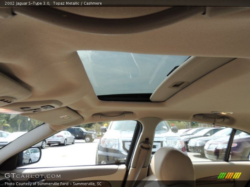 Topaz Metallic / Cashmere 2002 Jaguar S-Type 3.0