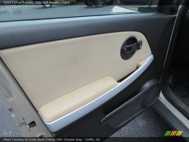 Gold Mist Metallic / Sand 2009 Pontiac Torrent