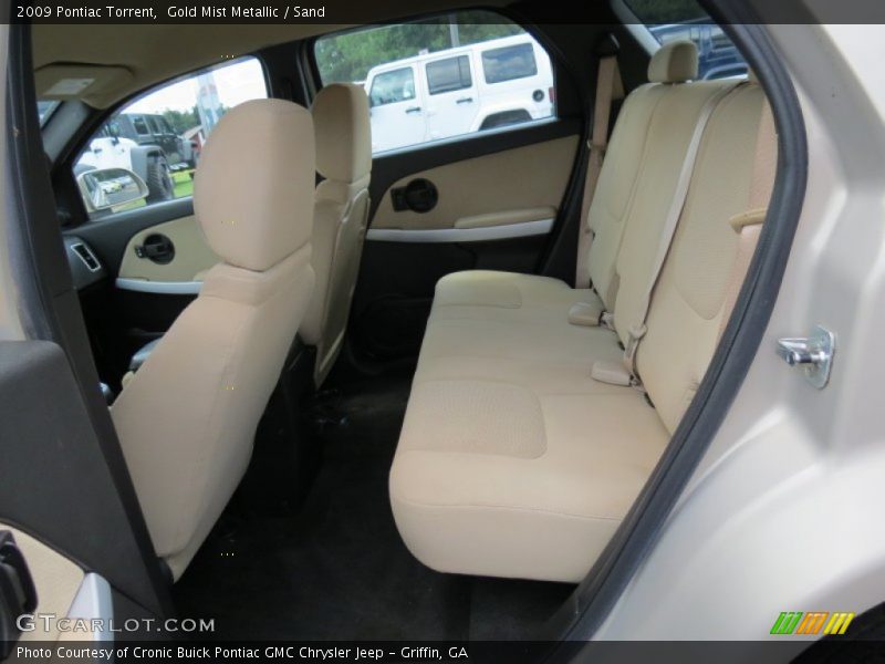 Gold Mist Metallic / Sand 2009 Pontiac Torrent